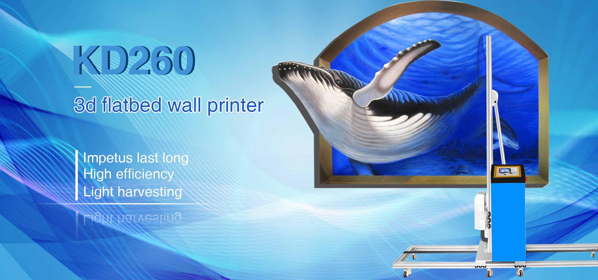 Machine d'imprimante murale 3D foi pour imprimer le mur directement