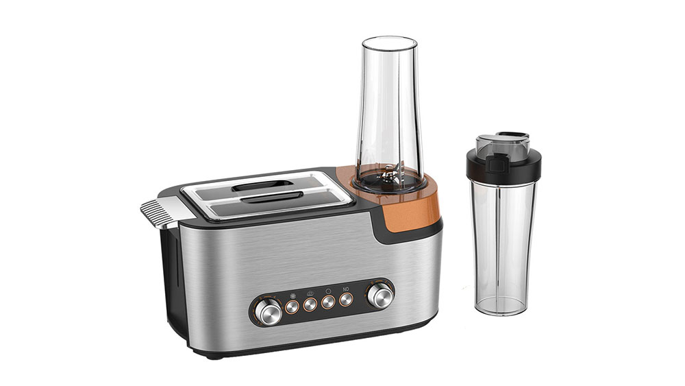Gts-076 Golma Hot Sales 2 Slice Stainless Steel Toasters And Blenders 2in1 GTS-076