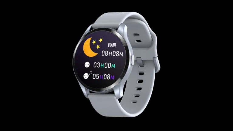 Newest body temperature thermometer pulse round touch screen smartwatch smart watch T88