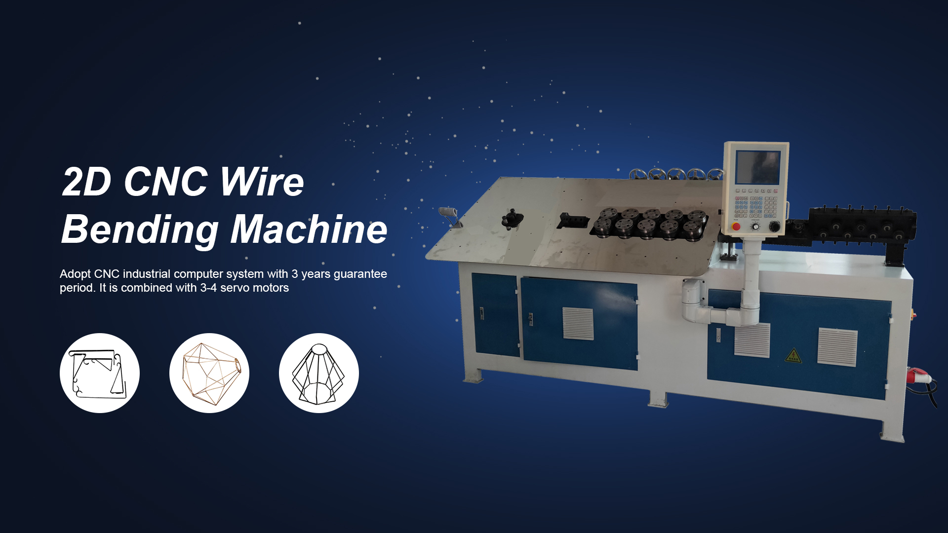 2D CNC Wire Bending Machine