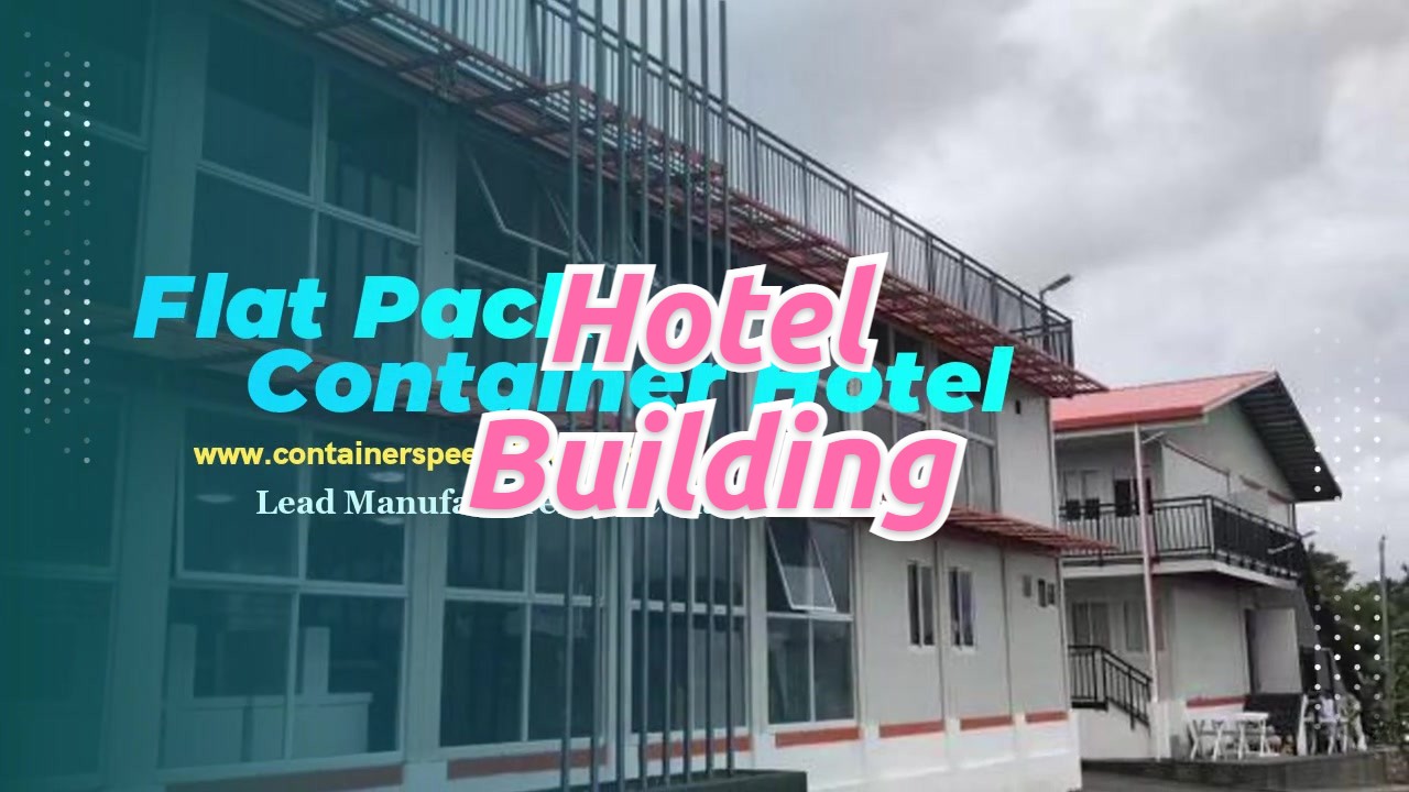 Best Quality 2-floor Container Hotel Building Factory