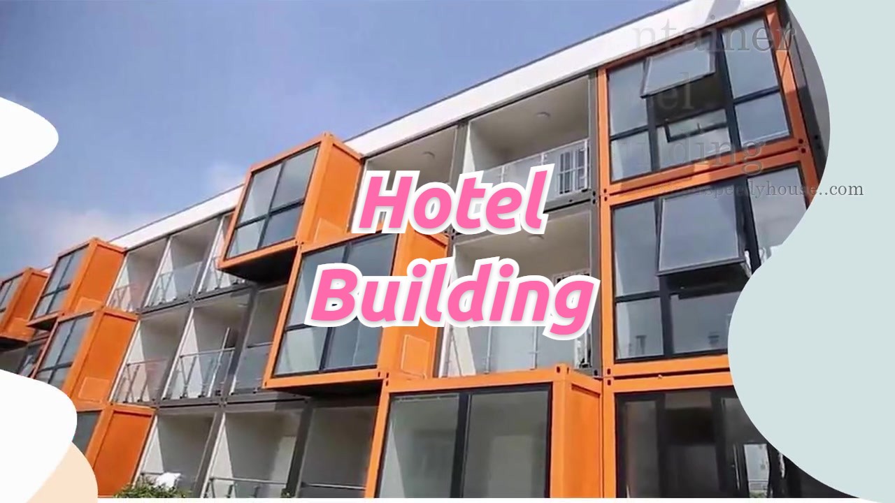 Bâtiment d'hôtel à 3 étages
