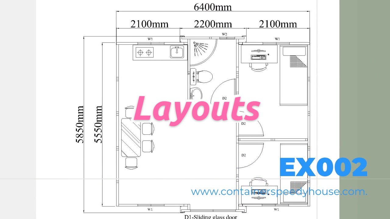 Introto Best Quality  Layouts for Expandable Container Factory
