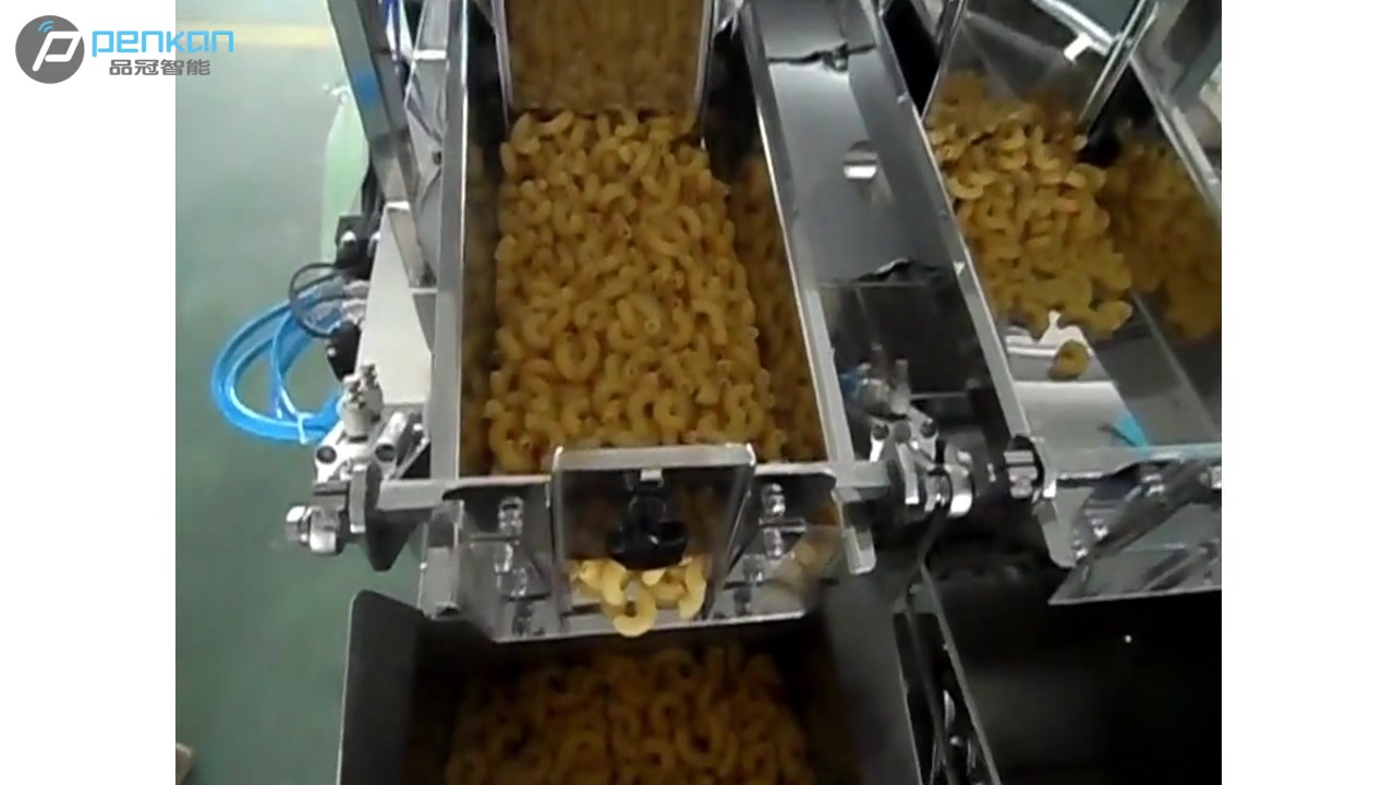 Pesatrice lineare professionale Produttore di macchine per l'imballaggio di cereali con pesatura automatica