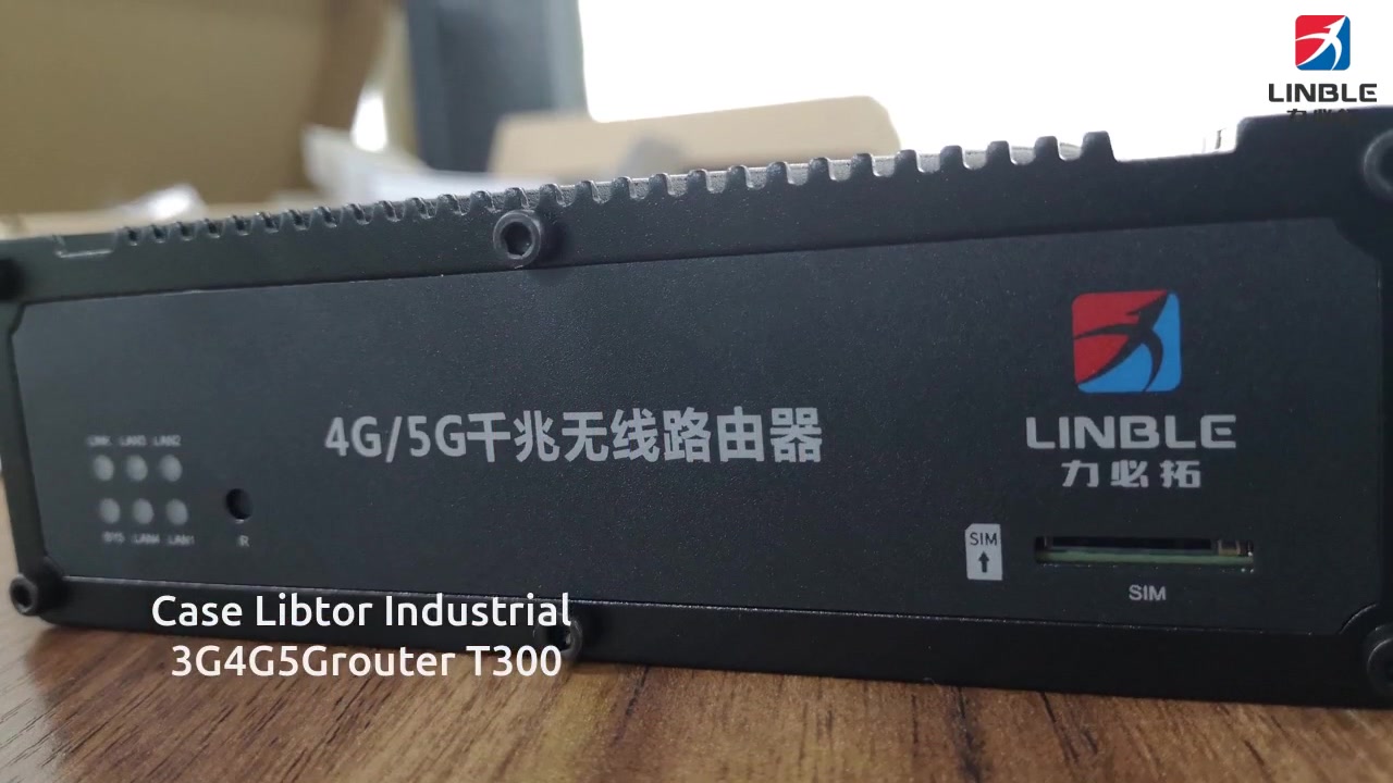 Libtor Industrial 3G4G5Grouter T300 Exhibición de productos