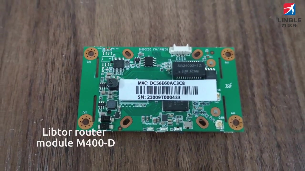 Libtor router module M400-D Product display