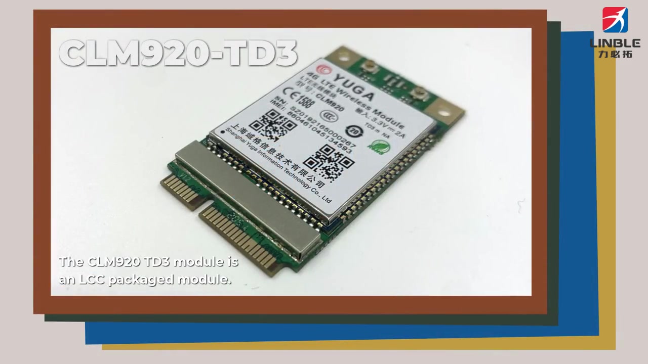 Affichage du produit du module Libtor CLM920 TD3 LTE