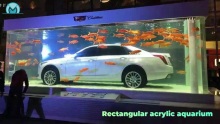 Best quality rectangular acrylic aquarium factory