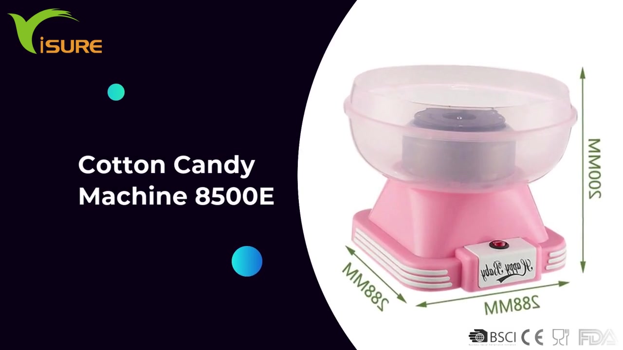 Attractive High Quality Electric Cotton Candy Maker 8500E Wholesale