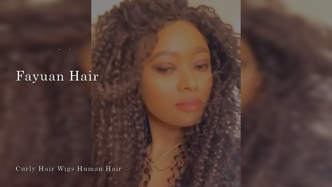 Curly Hair Wigs Human Hair For Fayuan