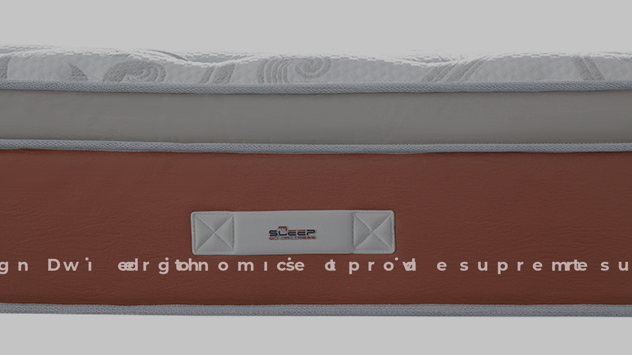 Foam Mattress Wave Pocket Memory Mattress