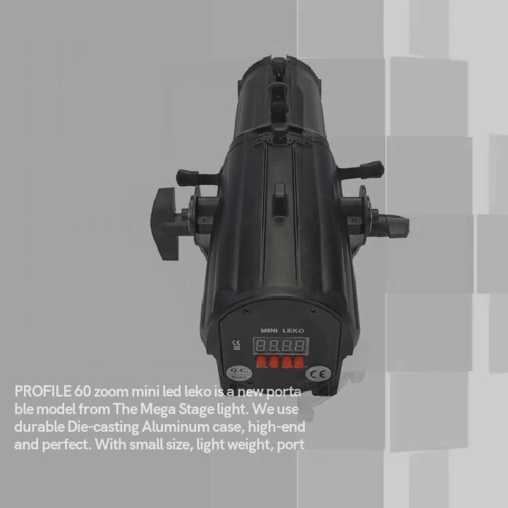 Mini LED Zoom 60W Profile Spot Light SL-3373 Manufacturer