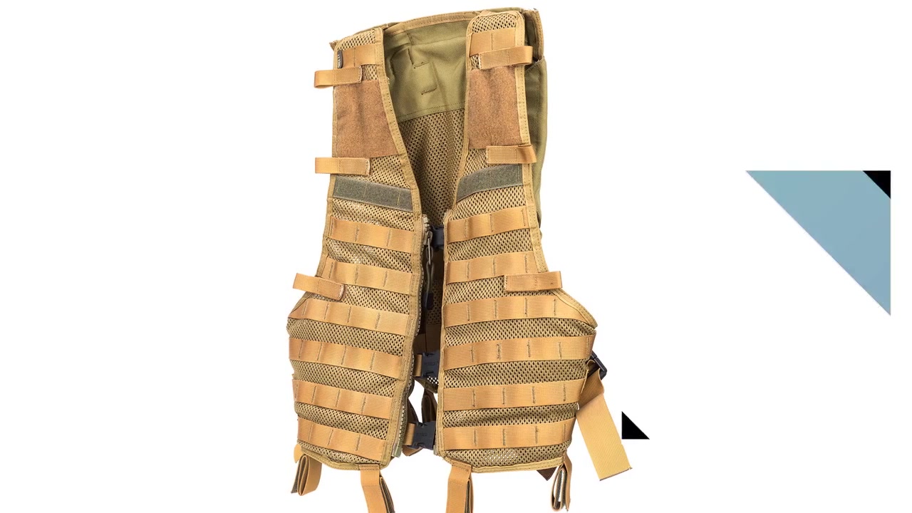 Military vest nylon fabric buckle closure