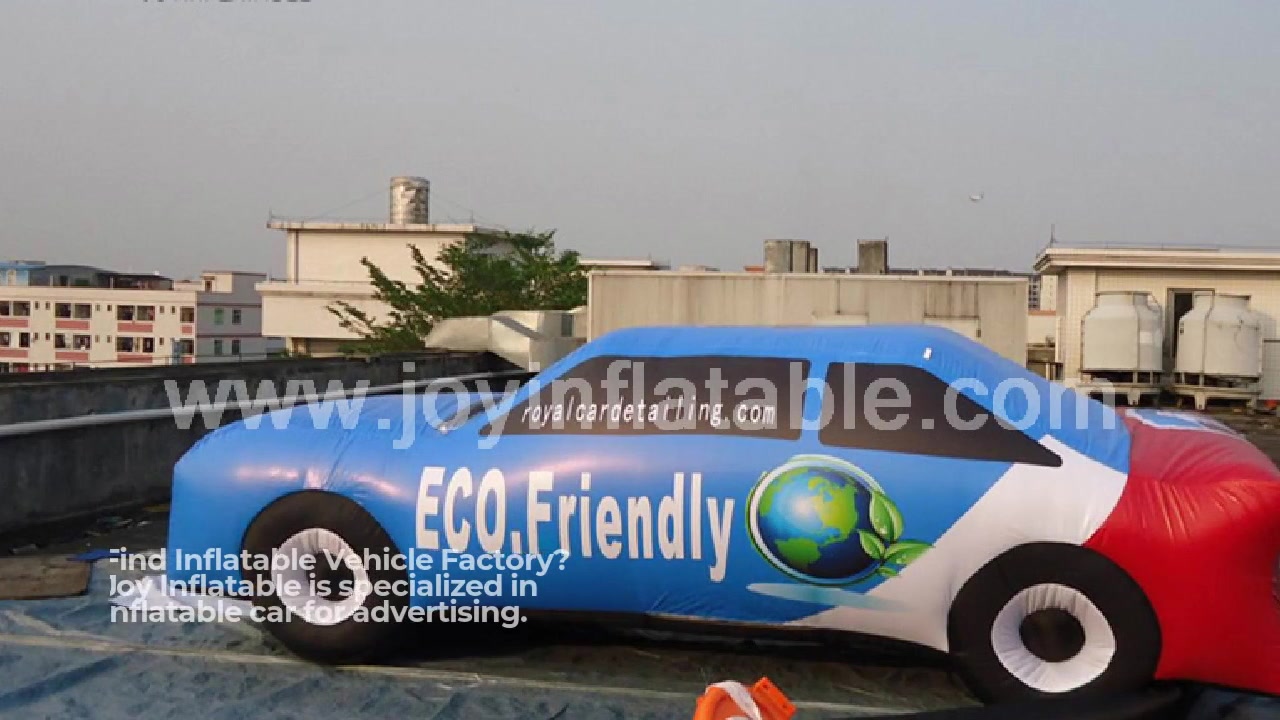 Voiture de véhicule gonflable de promotion extérieure pour l'affichage publicitaire en gros