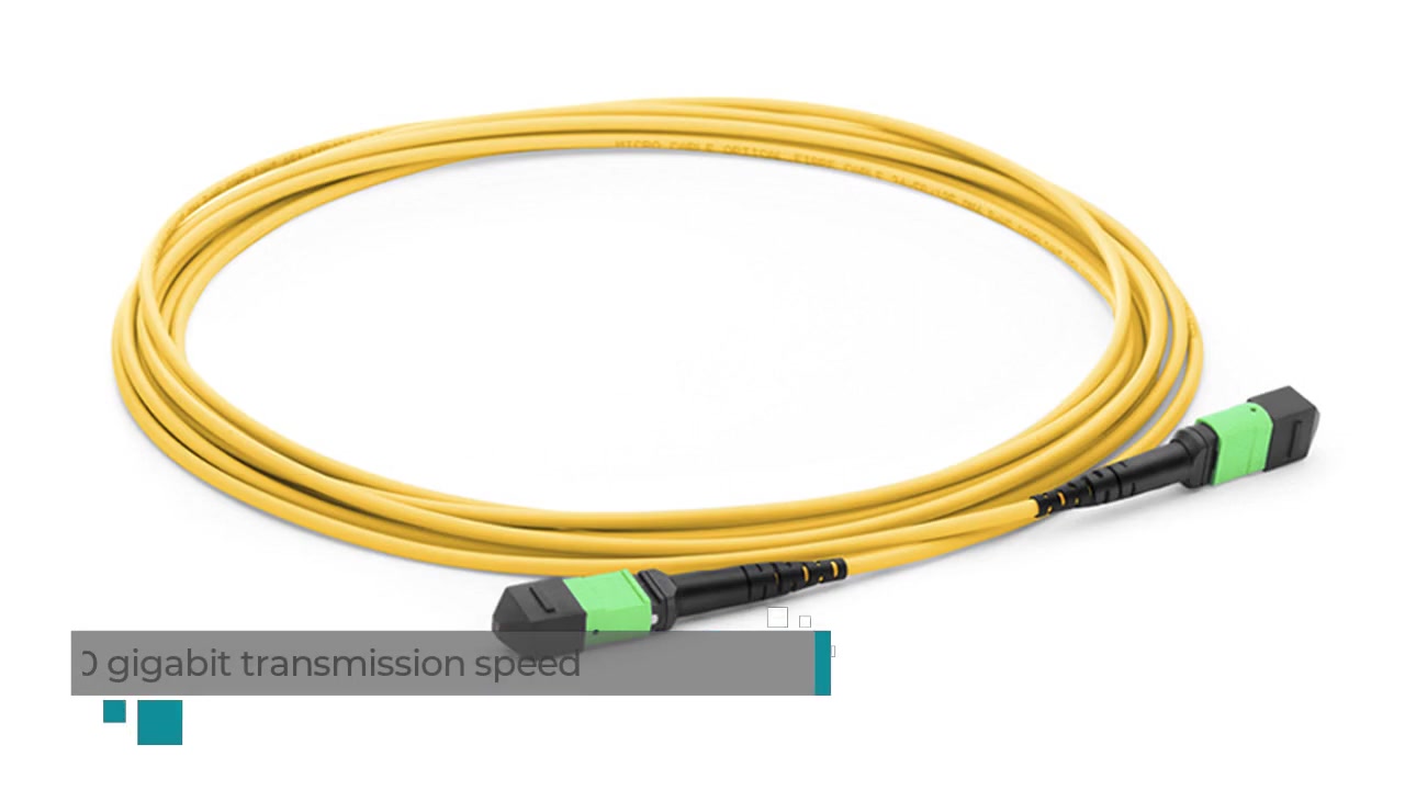 MPO Fiber Patch cord cable Video Display