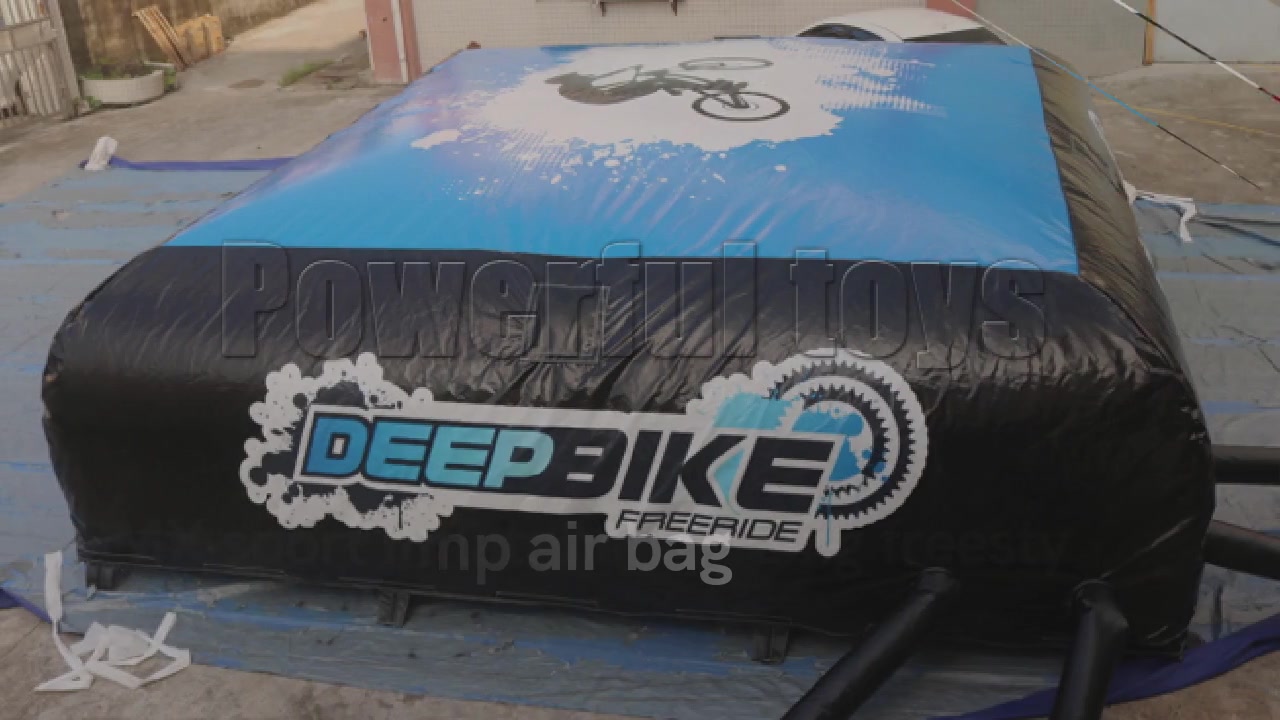 BMX Sport Inflatable Landing Freestyle Air Bag FactorySupply