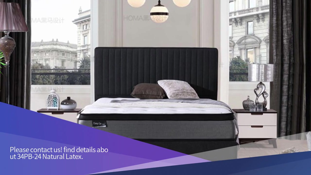 Professional 34PB-24 Natural Latex And Pocket Spring Mattress manufacturers