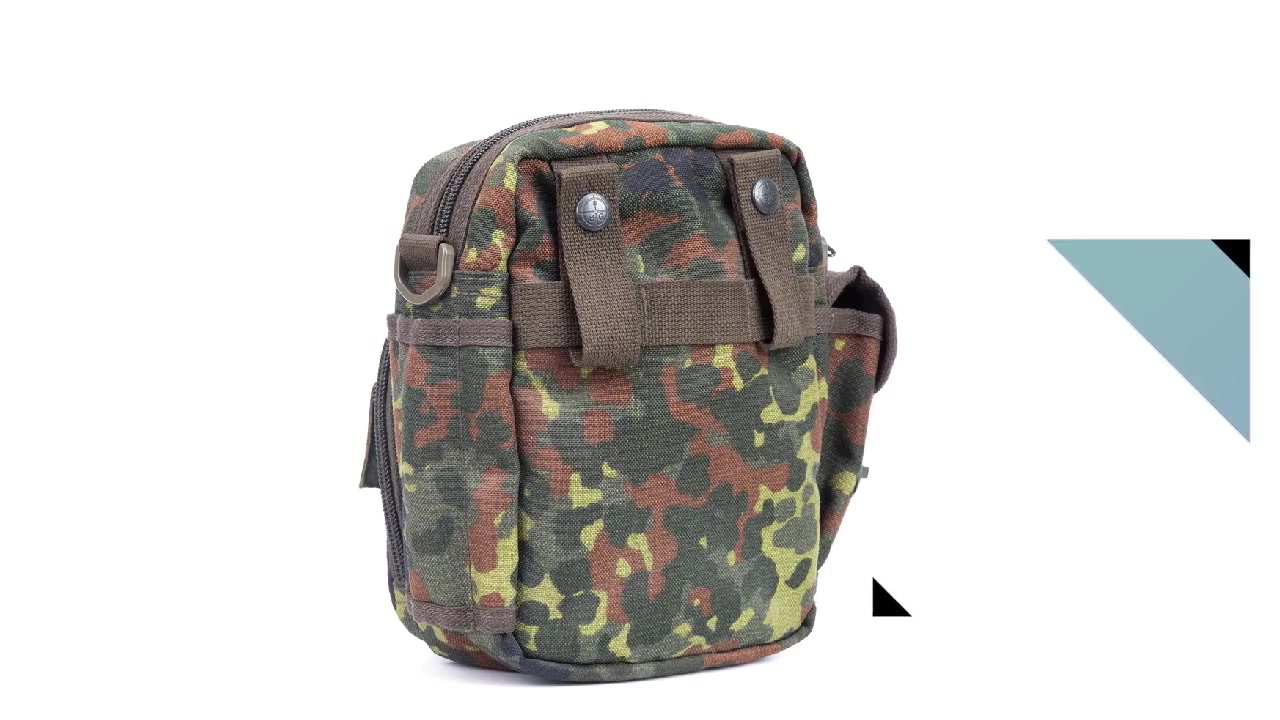 Professjonali Militari Crossbody Bag Nylon drapp għeluq fabbrikanti biż-żippijiet