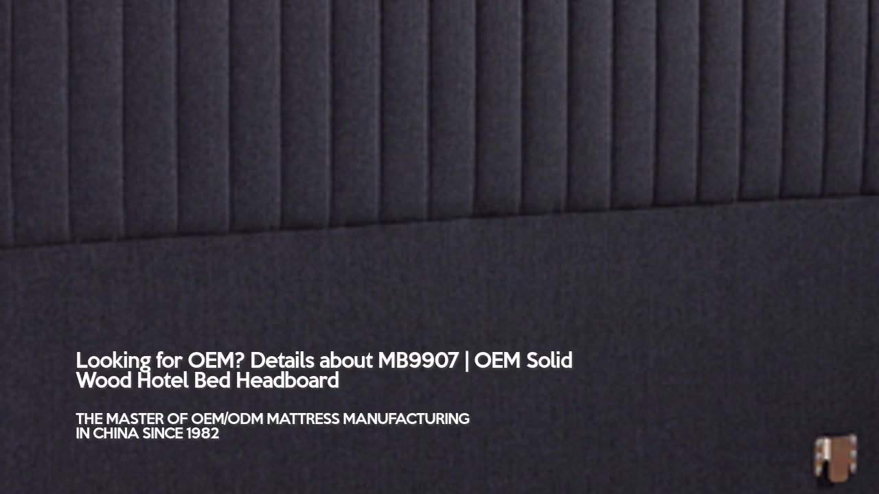 MB9907 | OEM Solid Wood Hotel Bed Headboard For Home Bed