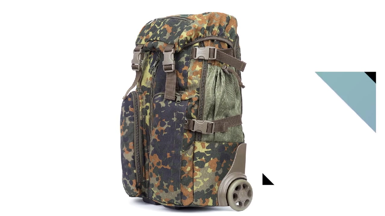 Professional Military trolley case strap strengthen zipper closure manufacturers