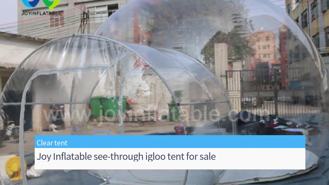 Tente gonflable transparente transparente pour l'extérieur, tente à bulles Igloo pour le Camping