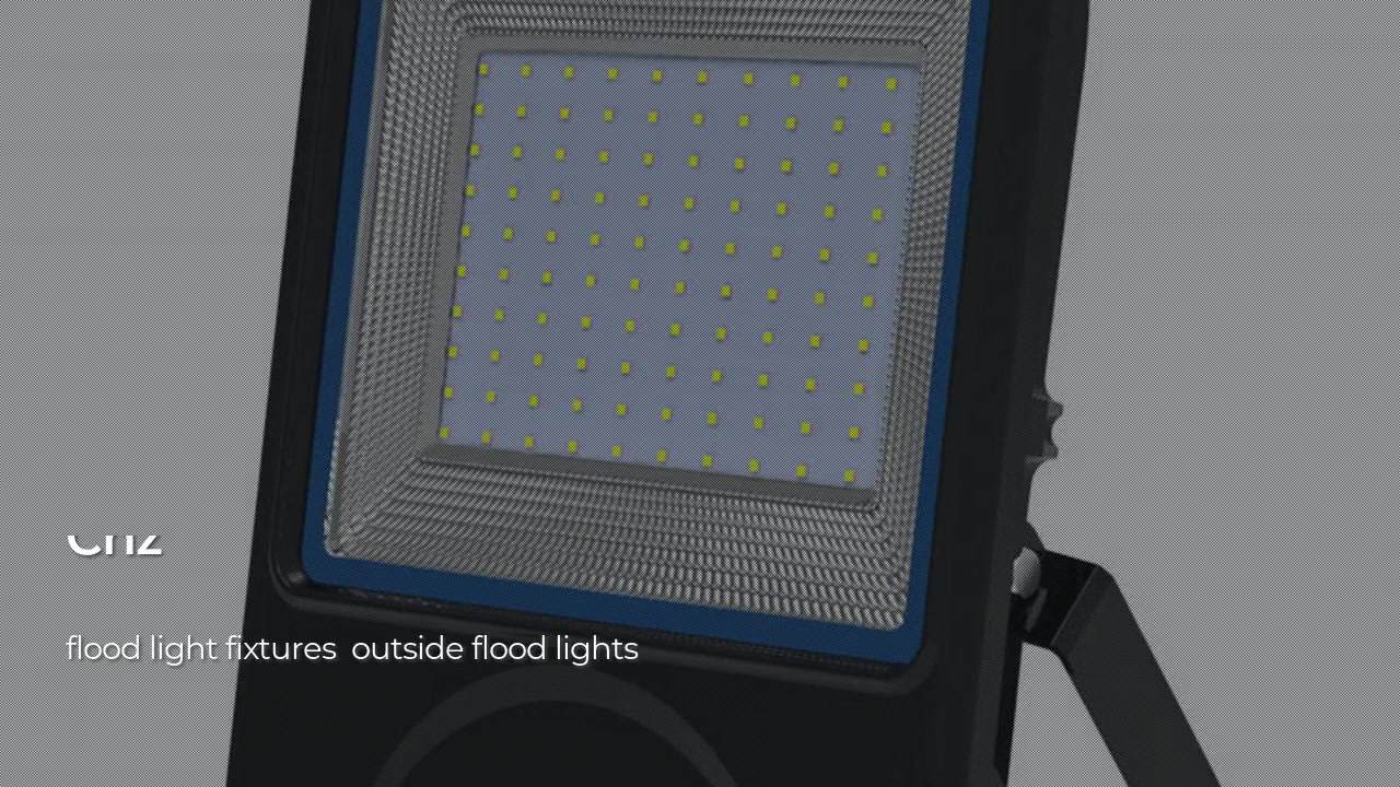 Iluminação de inundação CHZ-FL13 Slim LED luz de inundação ao ar livre IP65