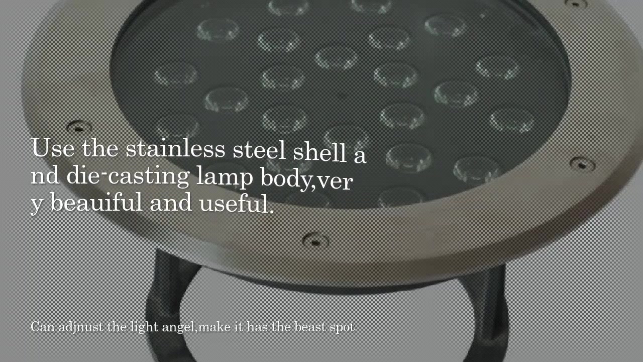 High quality 1W/3W*18PCS LED Pool Light