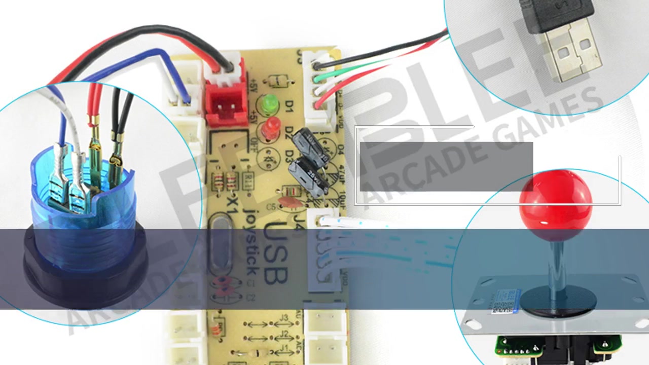 Wholesale PCB Circuit Board For Arcade Rocker Joystick Control | Blee