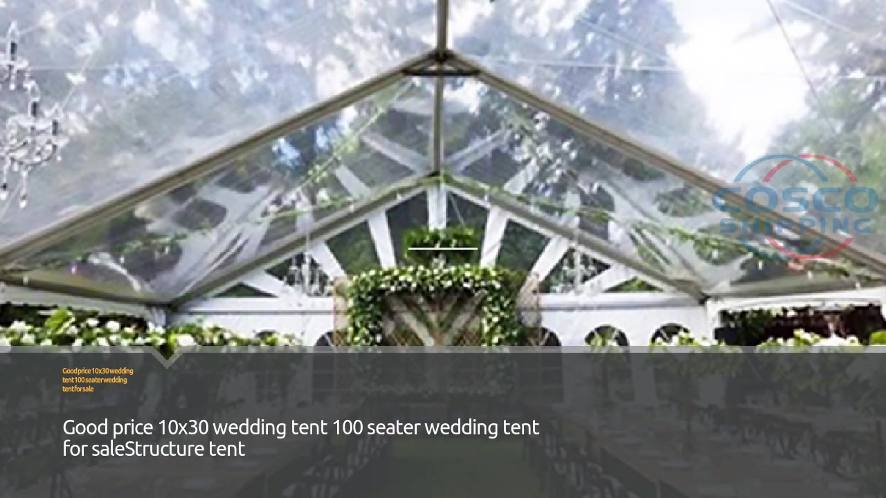 Good price 10x30 wedding tent 100 seater wedding tent for sale