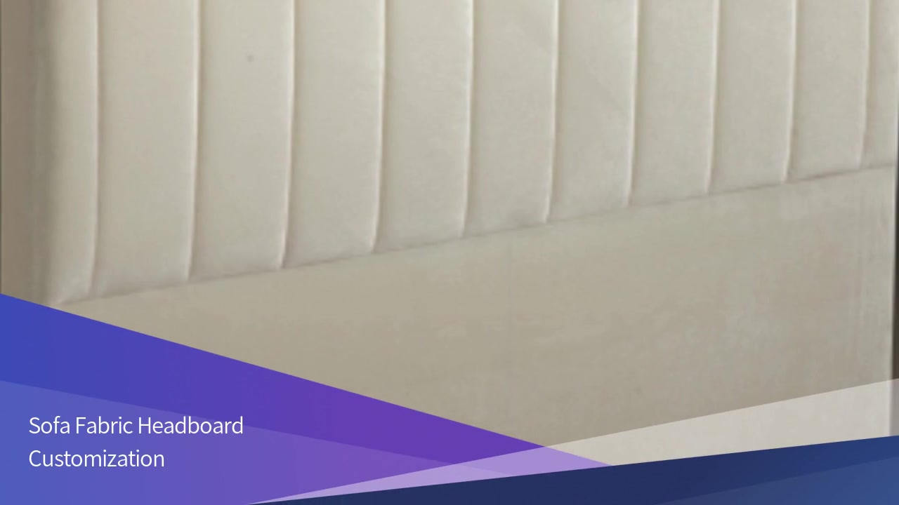 MB9902 | Modern Single King Size Sofa Fabric Headboard For Home Bed