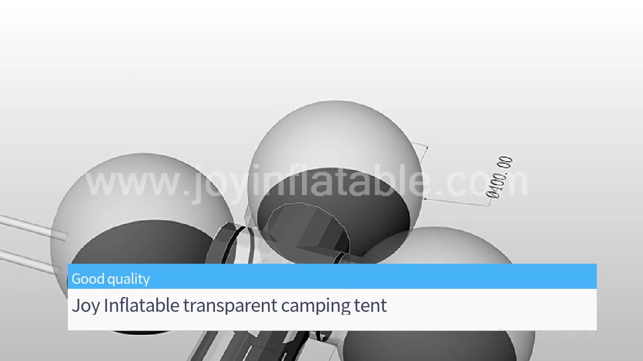 Transparent Camping Tent Inflatable Clear Blow-up Tent House For Lawn Exhibition