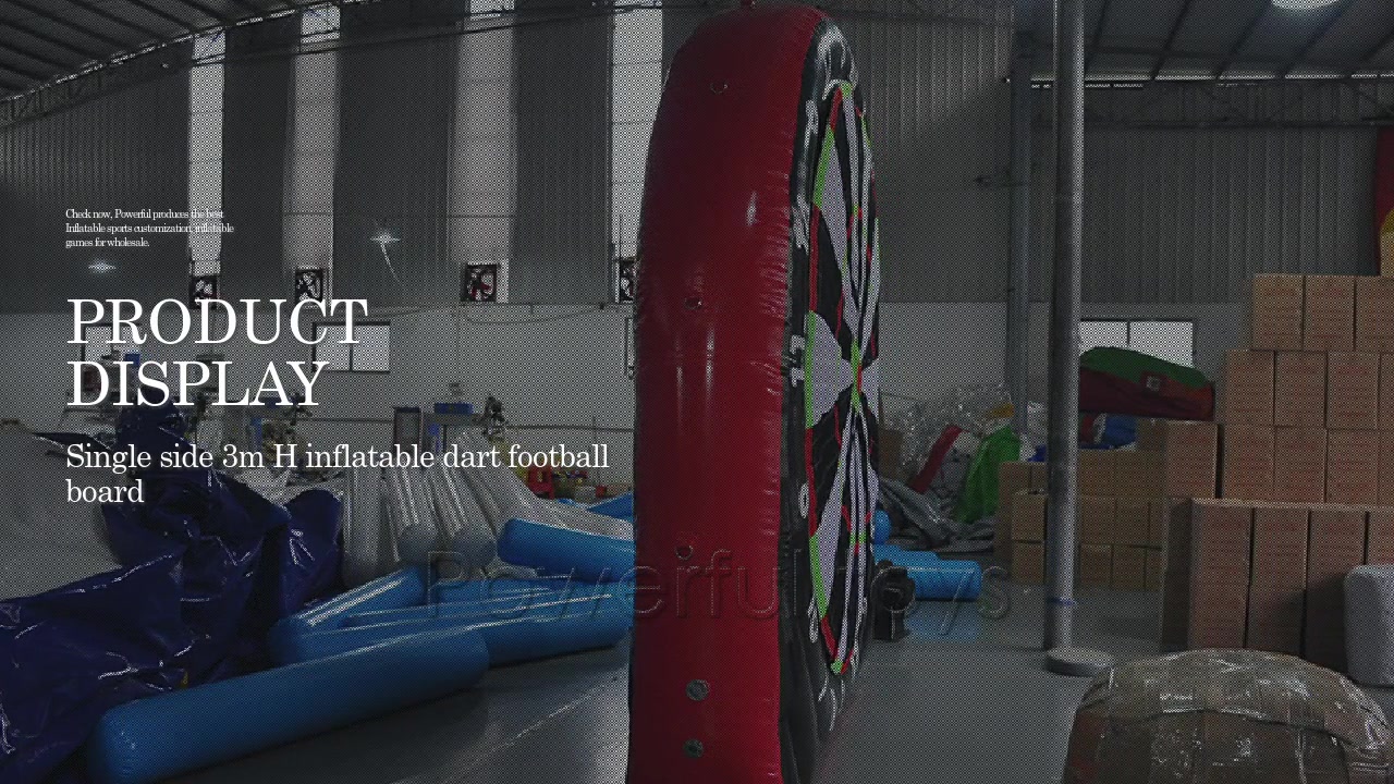 Latest inflatable inflatable football games from Powerful Toys Co., Ltd.