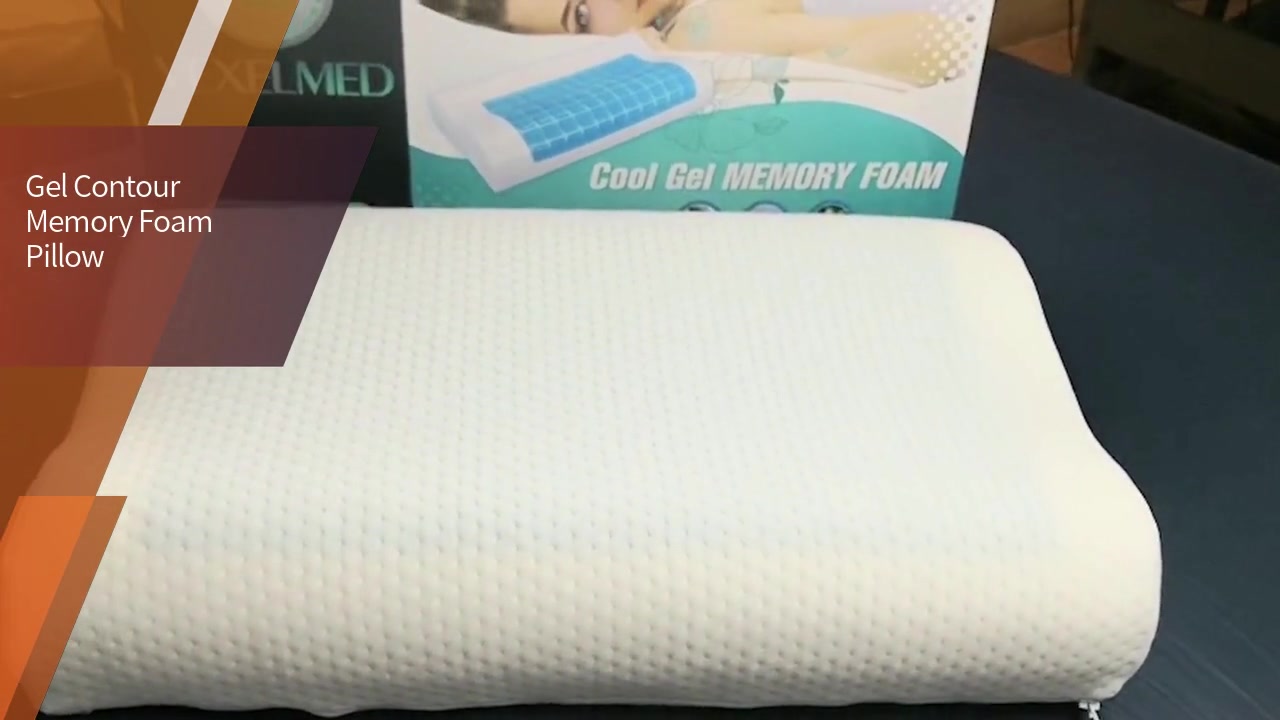 Gel Contour Memory Foam Pillow