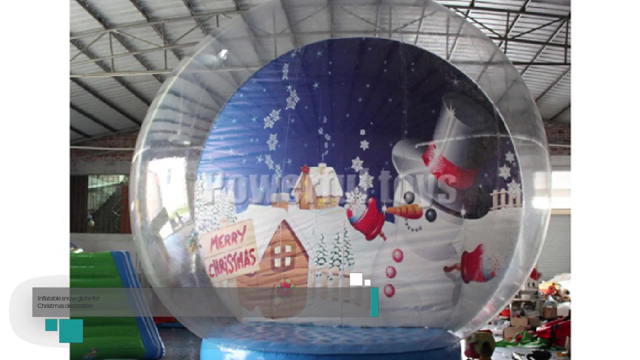 Best Inflatable Snow Globe For Christmas Decoration Supplier