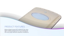 Motion Sensor All in One Solar LED Street Light