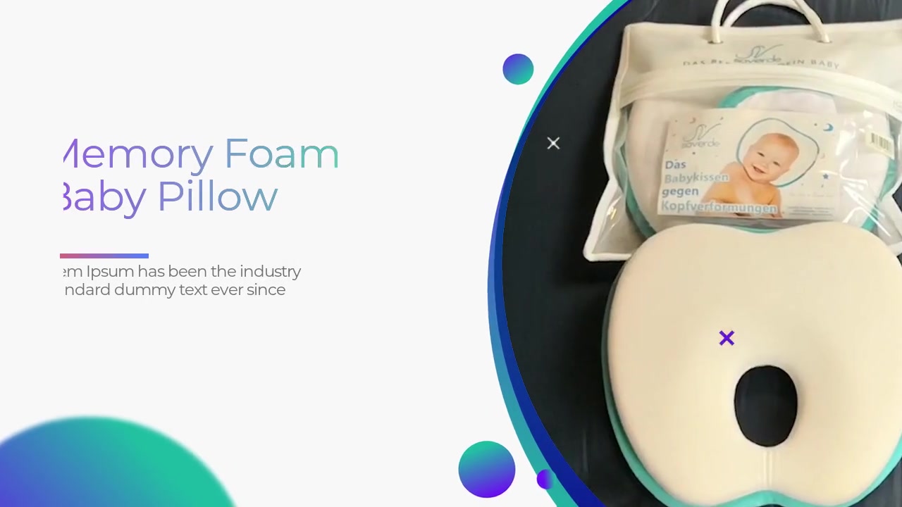 Memory Foam Baby Pillow