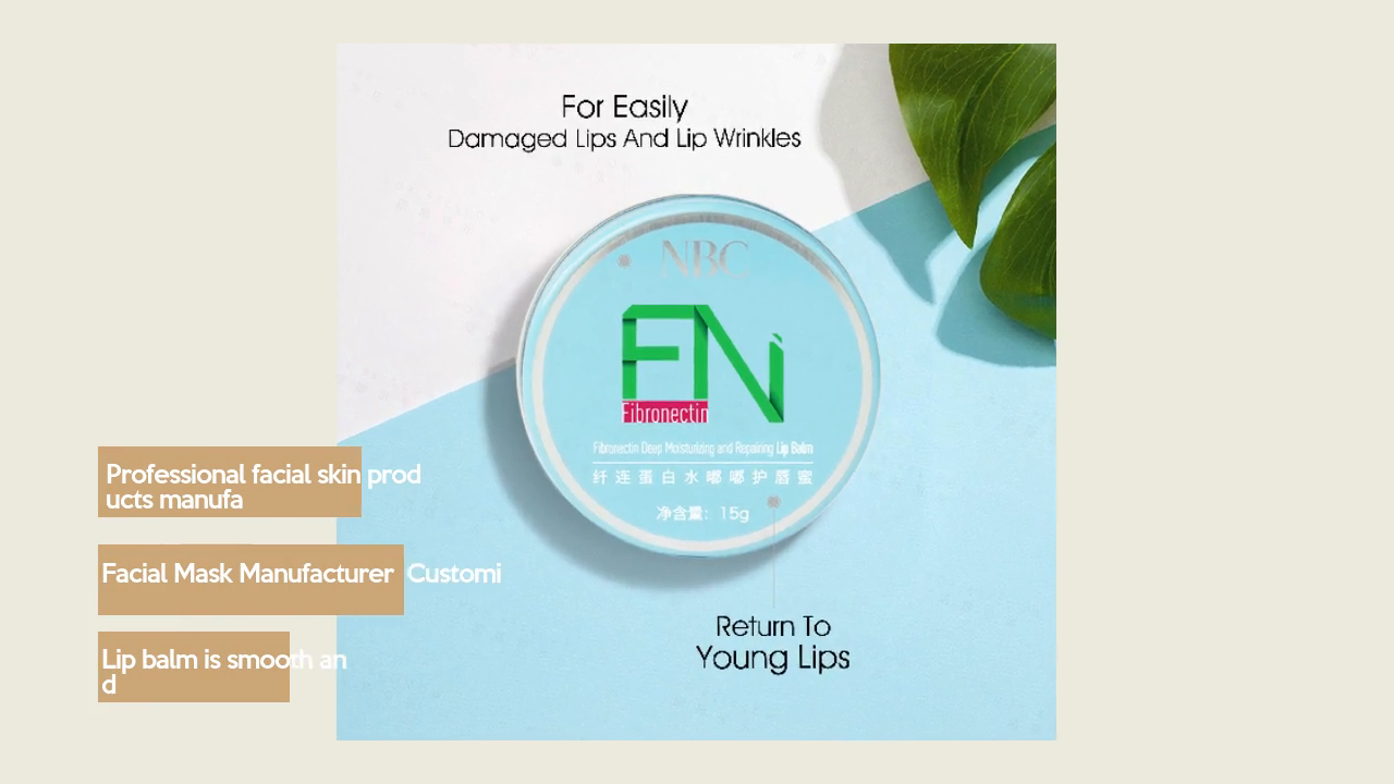 Fn (fibronectin) Deep Moisturizing And Repairing Lip Balm | Nox Bellcow