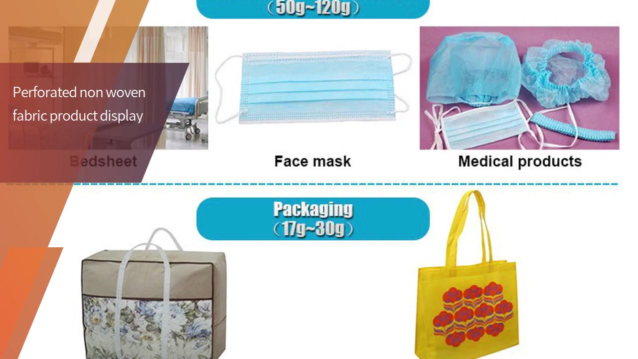 Hydrophobic perforated non woven fabric disposable nonwoven fabric manufacturer