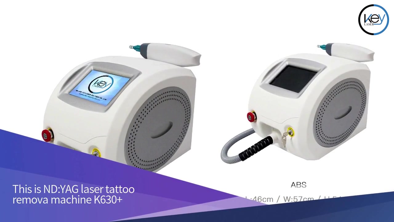 YAG laser tattoo remova machine K630+