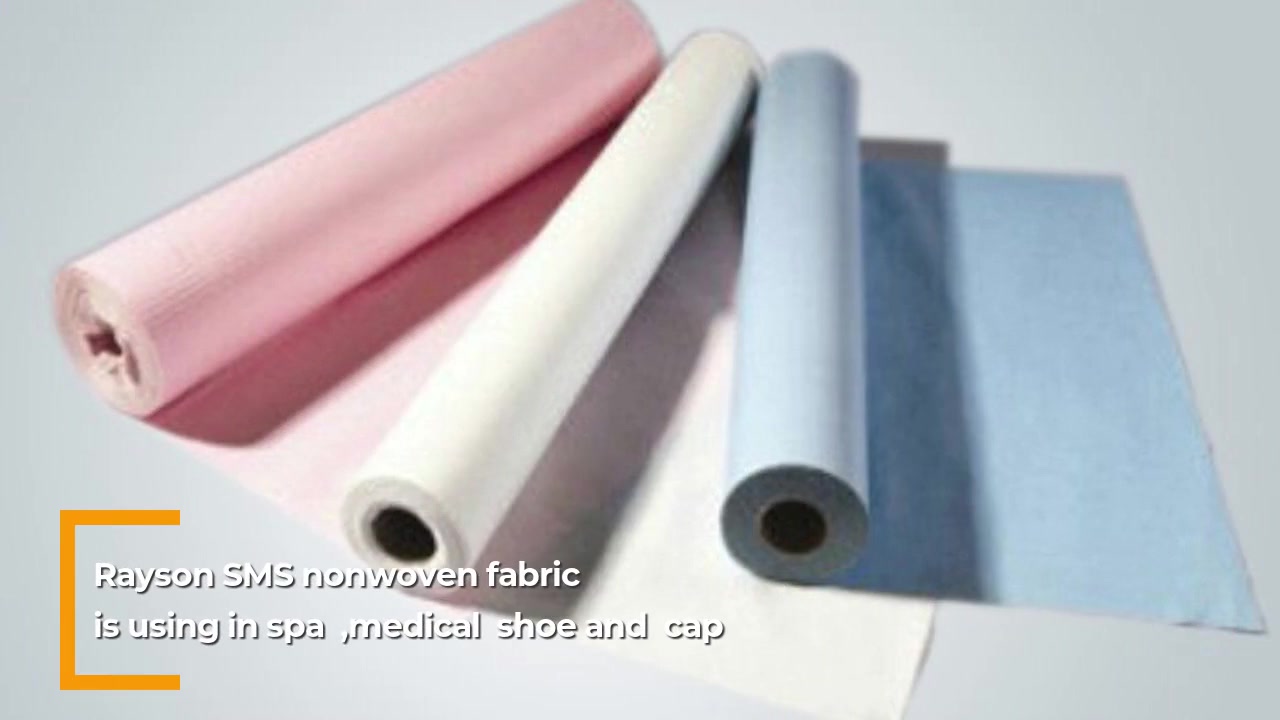 SMS nonwoven fabric sap bed sheet medical non woven