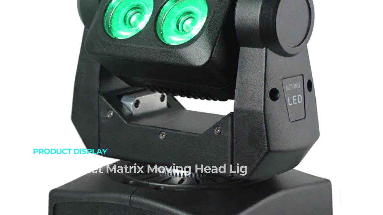 Moving Head Light XY Endless Rotation 4PCS 12W 4 In1 LED Wash SL-1412A