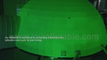 Led Lighting Blow up Inflatable Igloo Dome Tent 12 m Diameter