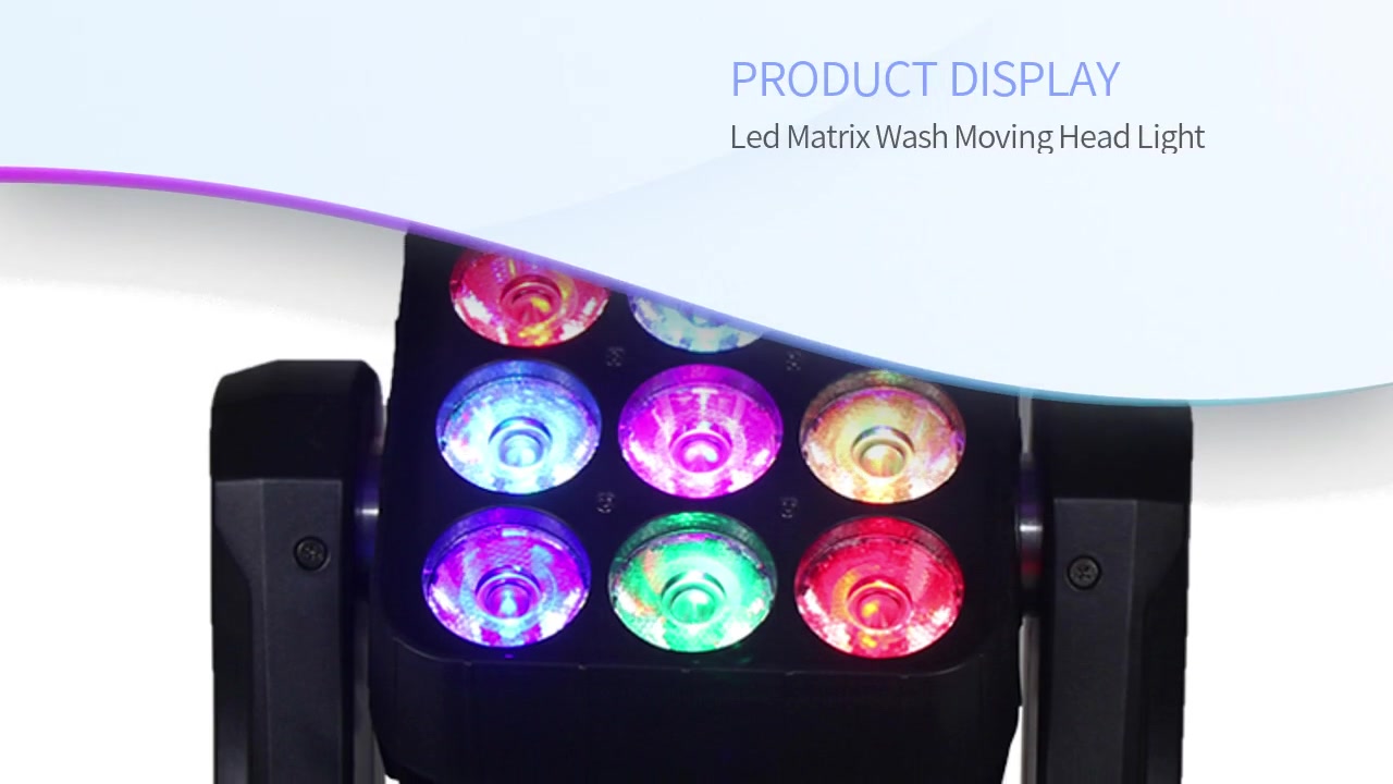 120W Moving Head Light CREE 4 In1 LED Wash SL-1032