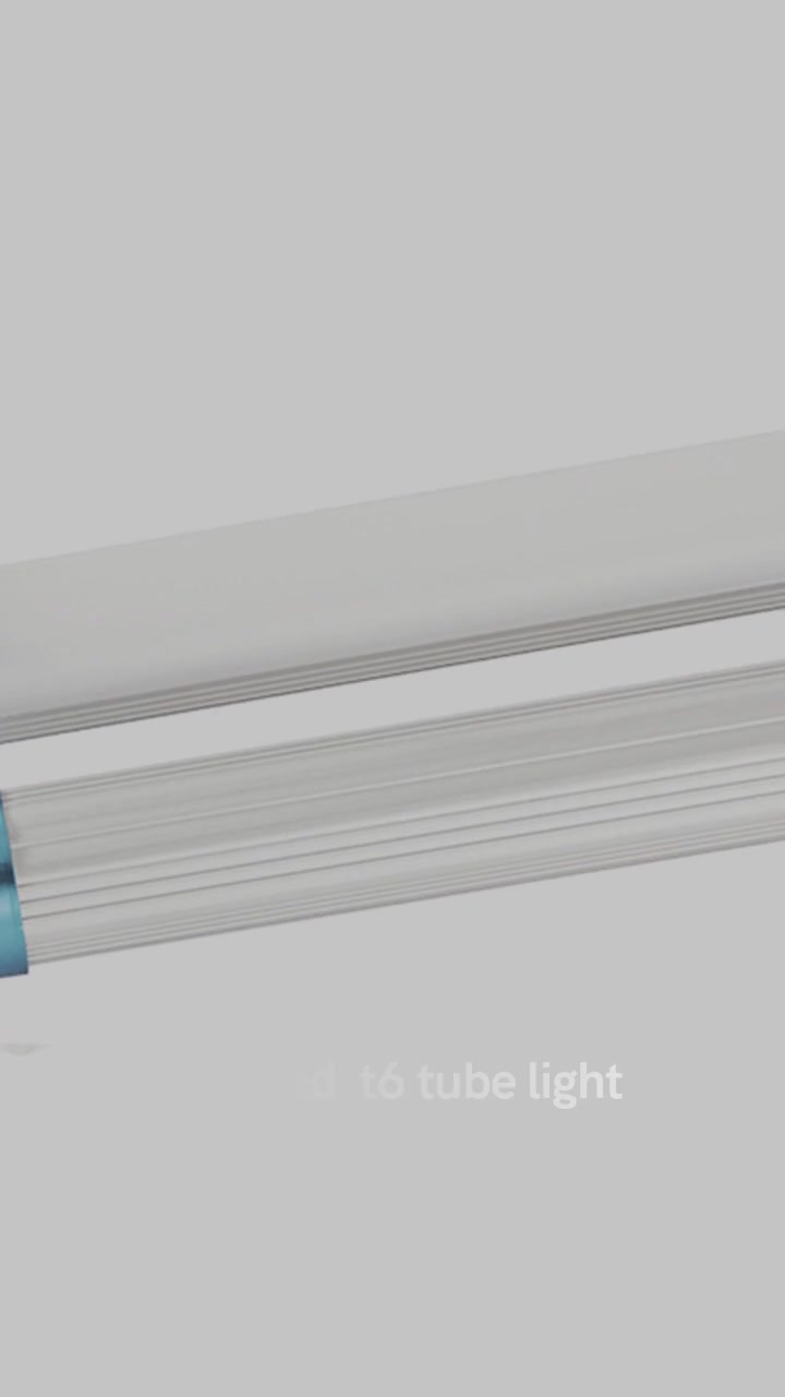 إضاءة أنبوب الصمام CHZ-LT06-T6 أنبوب المصباح LED T6 أحادي أو مزدوج قم بتوصيل مادة عادية من النوع AL + PC