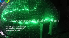 Clear PVC Inflatable LED Light Event Bubble Tent for Sale