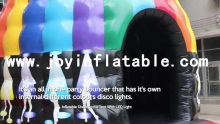 Inflatable Disco Dome Blow-up Igloo Tent With LED Light for sale