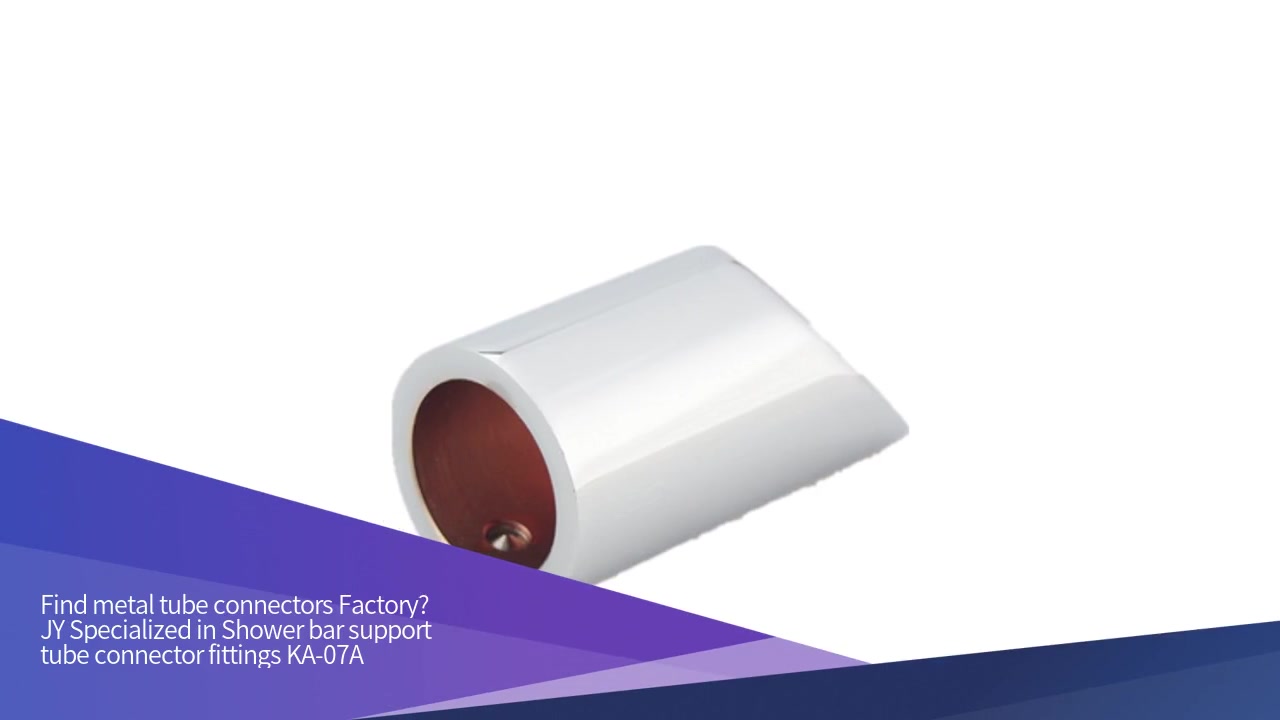 Metal Tube Connectors&Shower bar support tube connector fittings KA-07A | JY