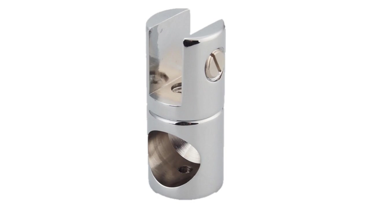 Best Shower Panel Support Bar,Shower glass rod to wall connector KA-14C | JY