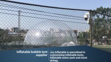 Giant Outdoor Clear Transparent See Through Inflatable Bubble Dome Tent