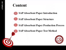 SAP Absorbent Paper for Ultrathin Baby Diaper Raw Material